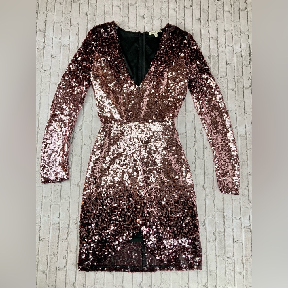 NWOT Charlotte Russe Sequenced Dress